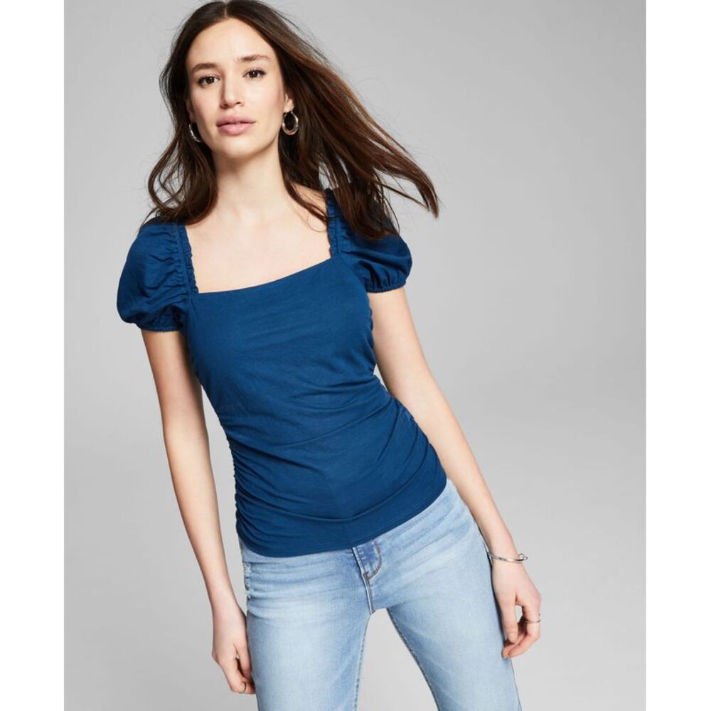 And Now This Now This Puff Sleeve Top